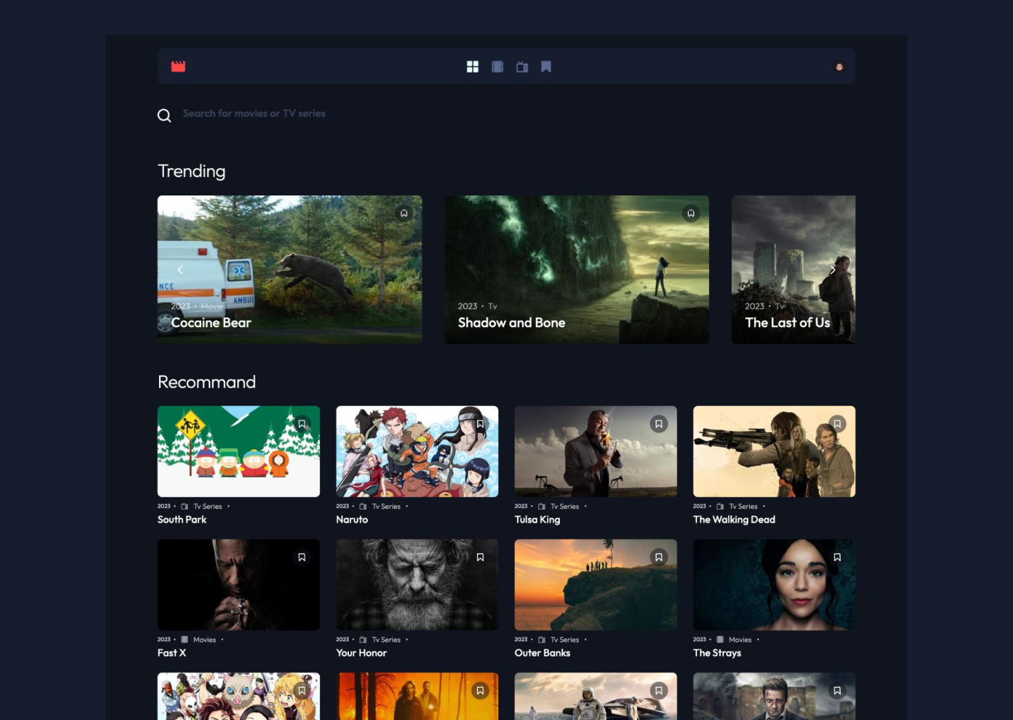 Photo du projet NetFlims